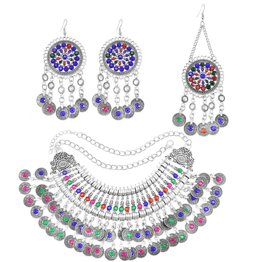 Afghan Jewelry Three Piece Set